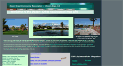 Desktop Screenshot of desertcrest.net